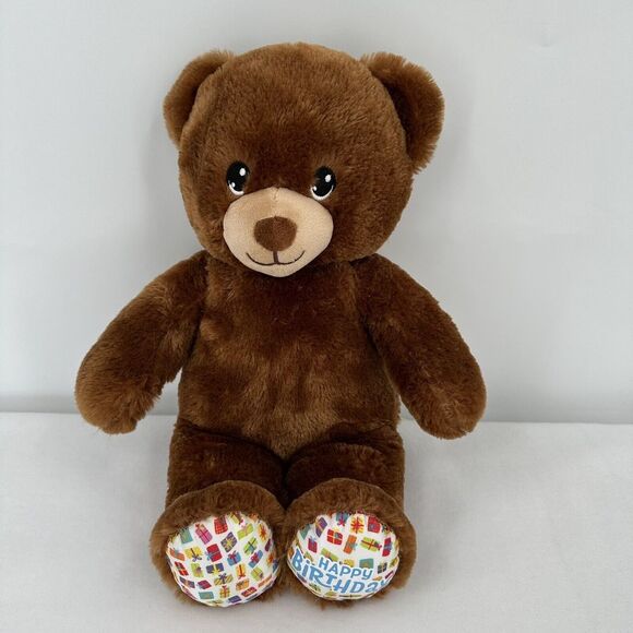 Build A Bear Happy Birthday Treat Teddy Plush Stuffed‎ Animal Doll Toy - Picture 4 of 7